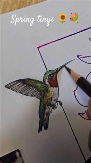 Is it Spring yet? 🙃 #art #artist #sketchbook #drawing #shorts2026