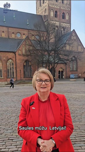 22K views · 1.1K reactions |  Ambassador Kathy Leach extends warm congratulations to Latvia on its Independence Day. The UK is proud to stand alongside Latvia as a close partner and trusted friend. Daudz laimes dzimšanas dienā, Latvija ! | British Embassy, Riga | Facebook