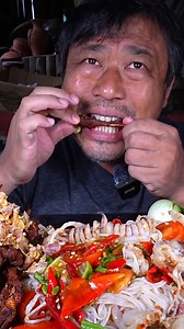 Fried Duck Mouth Combo with Mustard Seeds and Squid Spice #friedduck #mustard #goodfood #comfortfood | Eat with SUMON