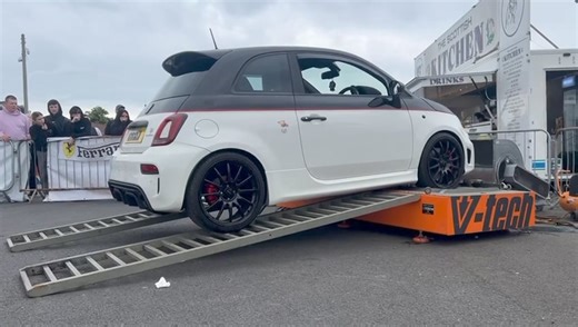 8.8K views · 20 reactions | Abarth on our dyno at Scottish Festival of Motoring  | Ignition Tuning & Remapping- DPF Cleaning Centre | Facebook
