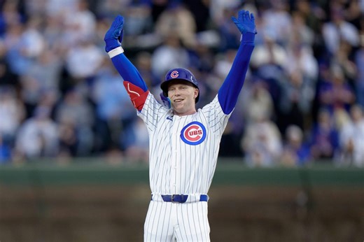 As a kid, Pete Crow-Armstrong never wanted to root for his dad’s favorite team. Now he’s starring for them