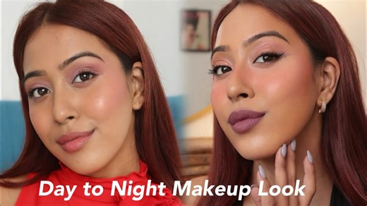 Easy Day to Night Makeup for Beginners | Quick & Flawless Tutorial