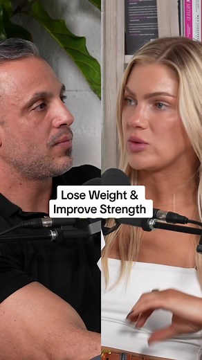 How to lose weight and improve strength 💪🏼 Tune in to the latest episode of the Pursuit of Wellness podcast with Sal Di Stefano from @Mind Pump to learn all about how to get lean, gain muscle, and build strength. #weightlifting #musclebuilding #weightlosstransformation #fitnesstips #fitnessroutine #fitnessadvice