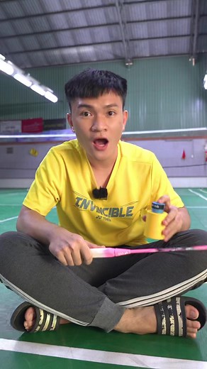 Cách Quấn Cán Vợt Cầu Lông Chuẩn & Đẹp Nhất !!! #badminton #vnb #caulong