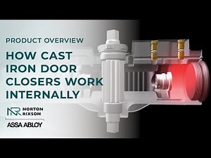 How Cast Iron Door Closers Work Internally | Norton Rixson Door Controls