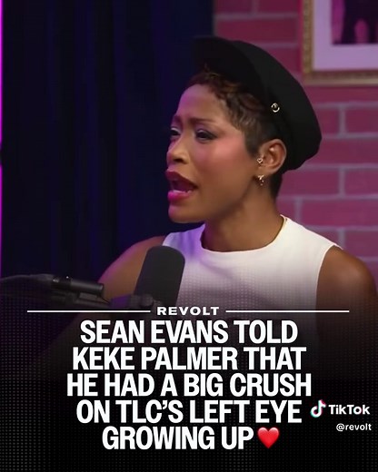 Their chemistry is everything 😭❤️ Keke Palmer and Sean Evans talking about TLC and childhood crushes is everything 😂🙌🏾 #kekepalmer #seanevans #tlc