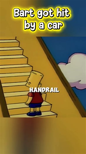 Bart got hit by a car#shorts#editz