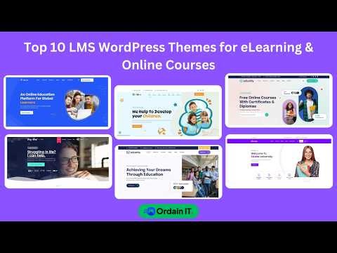 10 best LMS WordPress Themes for eLearning & Online Courses