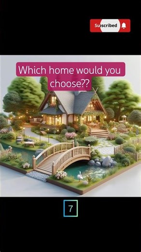Which home would you choose?? 🏡 #miniature #dreamhome #loveyoumylifee