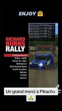 Tuto installation Richard Burns Rally (ultra facile) 😉