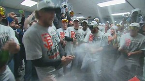 Giants go crazy after World Series win