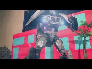 Transformers Jazz vs Brawl stop motion