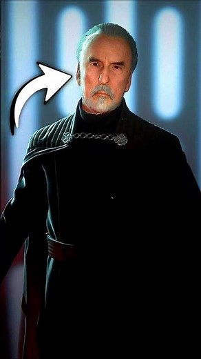Why does Count Dooku REACT like this?