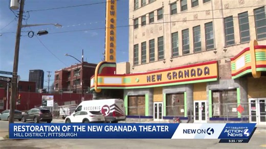 Historic New Granada Theater in Pittsburgh's Hill District nearly ready to reopen