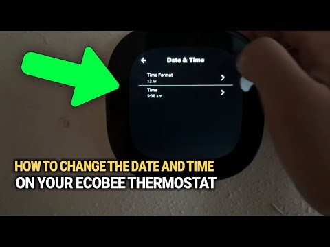 How To Change The Date And Time On Your Ecobee Thermostat: Easy Setup!
