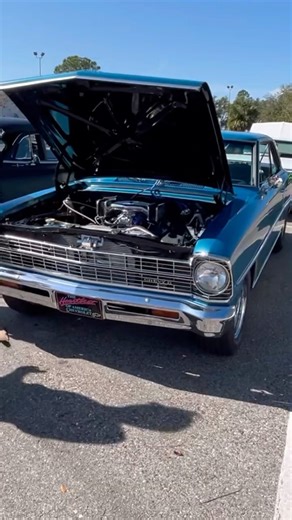 Beautiful, clean 1967 Chevy Nova.