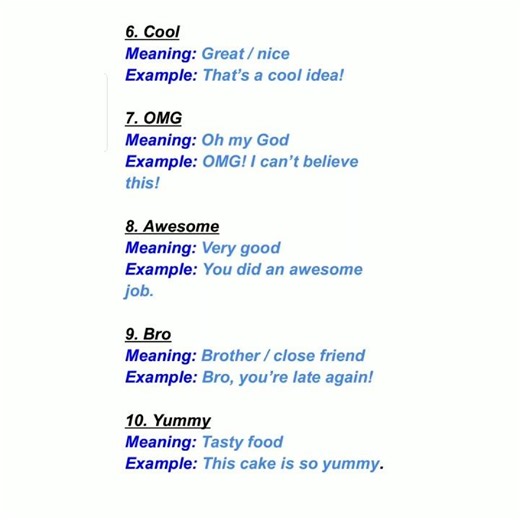 😎 10 Daily use English slang words you must know | speak like native speakers. #englishspeaking