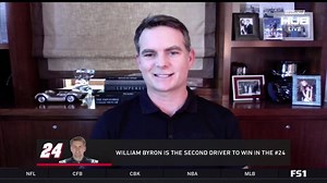 He's no longer the only driver to have won in the No. 24 car. Jeff Gordon shares his thoughts on William Byron's Daytona victory. | NASCAR on FOX