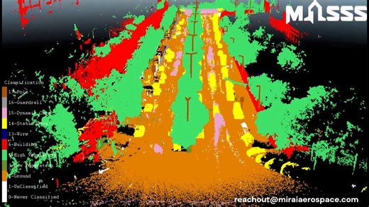 LiGrip O2LITE LiDAR360MLS→AI分类一键去除移动目标