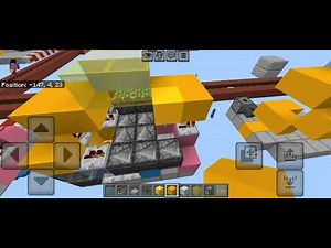 Part 9 Tutorial:How to make a piston extender elevator in Minecraft