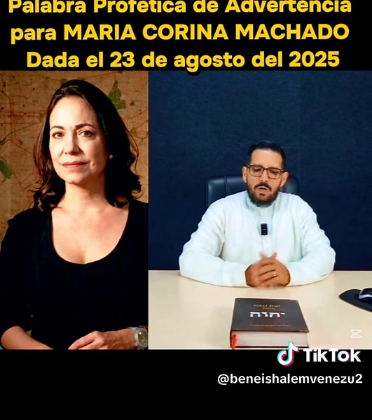 Prophetic Message for María Corina Machado