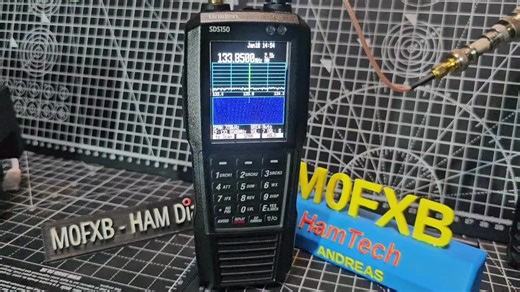 Uniden SDA150 Airband Test