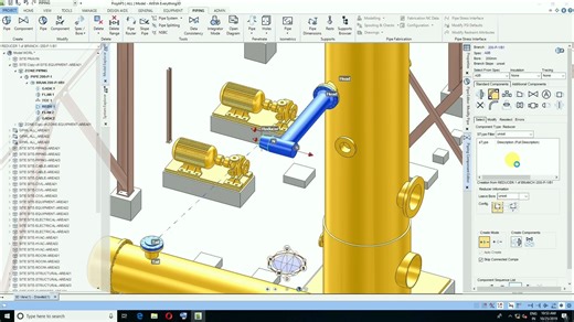 How to do Piping Modelling In E3d Tutorial