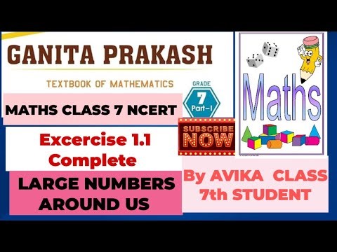 Class 7 Maths Ganita Prakash Solutions | Exercise 1.1 | Chapter 1 Large Numbers Around Us