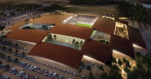 bjarke ingels group is working on a major sports and entertainment destination in texas