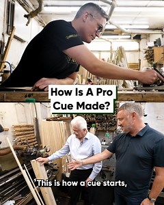 1.3M views · 10K reactions | Crafting the Perfect Cue | Stephen Hendry's Cue Tips | Facebook