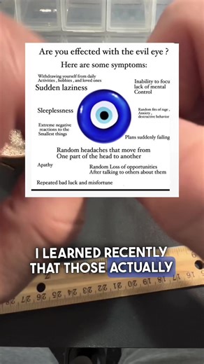 All around the world the blue evil eye is recognized around the world as a powerful talisman that can help protect you from the evil eye. #chakkrah #evileye #talisman #amulet #🧿 #blueevileye