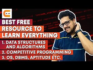 BEST FREE Resource For Placements | Data Structures And Algorithms | Competitive Coding | OS | DBMS