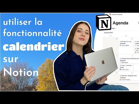 comment utiliser la fonctionnalité calendrier sur Notion // explications + tutoriel étape par étape