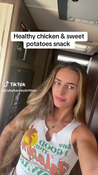 Healthy Chicken and Sweet Potatoes Snack Recipe