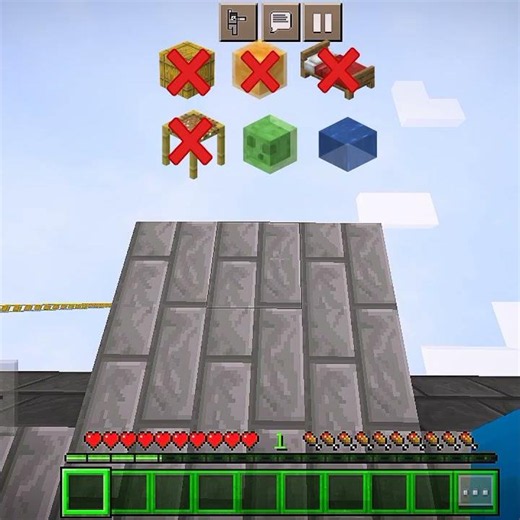 Minecraft testing