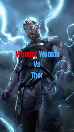 wonder woman or thor who wins in a fight