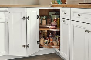 Easy Reach Chrome Super Lazy Susan