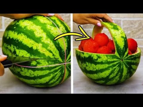 DIY Watermelon Basket
