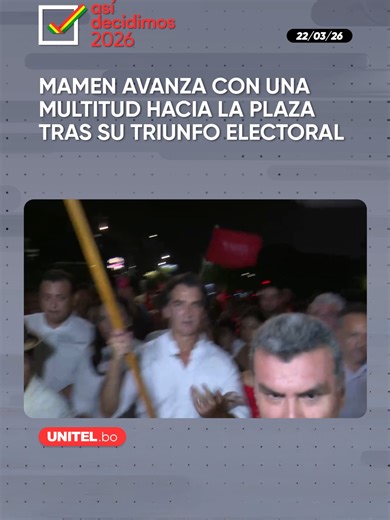 Mamen Saavedra avanza hacia Plaza 24 de Septiembre