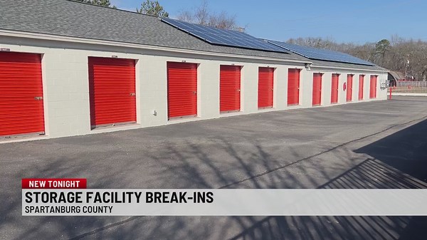 Spartanburg Co. Sheriff announces arrests in storage unit break-ins
