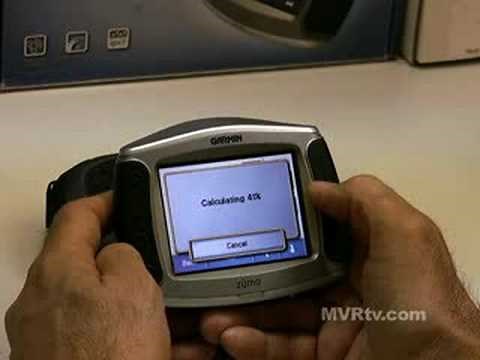 Garmin Zumo 550 how to use video Part 2.