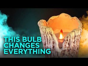 Game-Changing LED Flame Bulb for DIY Halloween Candles!