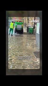 Canal Saint-Martin: Maintenance worker filmed dumping trash into the water