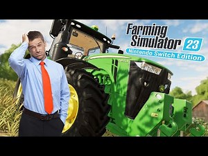 Farming simulator 23 / Découverte complète de la version Switch map gameplay ( A FUIR ABSOLUMENT )