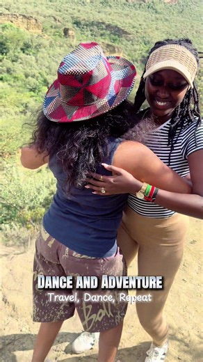 Adventure hits different when you add a little dance. SEMBA outside 😊 #semba #nationalpark #adventure #kenya #danceinstructor