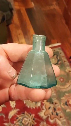 pontil ink bottle#relics#coin#americanhistory#metaldetecting#rocks