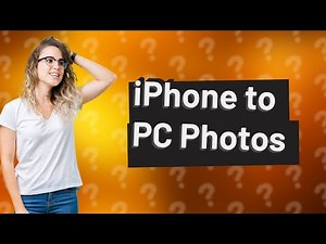 How to quickly transfer photos from iPhone to PC?