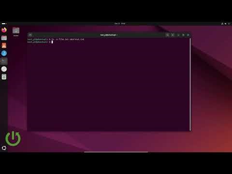 Linux'ta Sembolik Bağlantı Nasıl Oluşturulur?