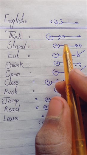 Sindhi to English Word Meanings for Knowledge