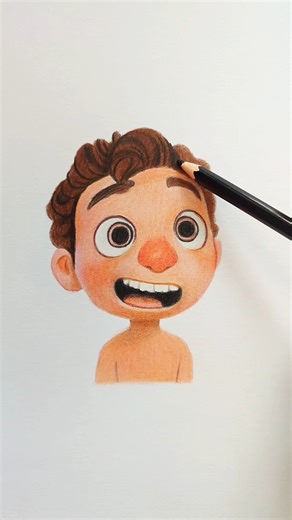 Luca drawing #art #shorts